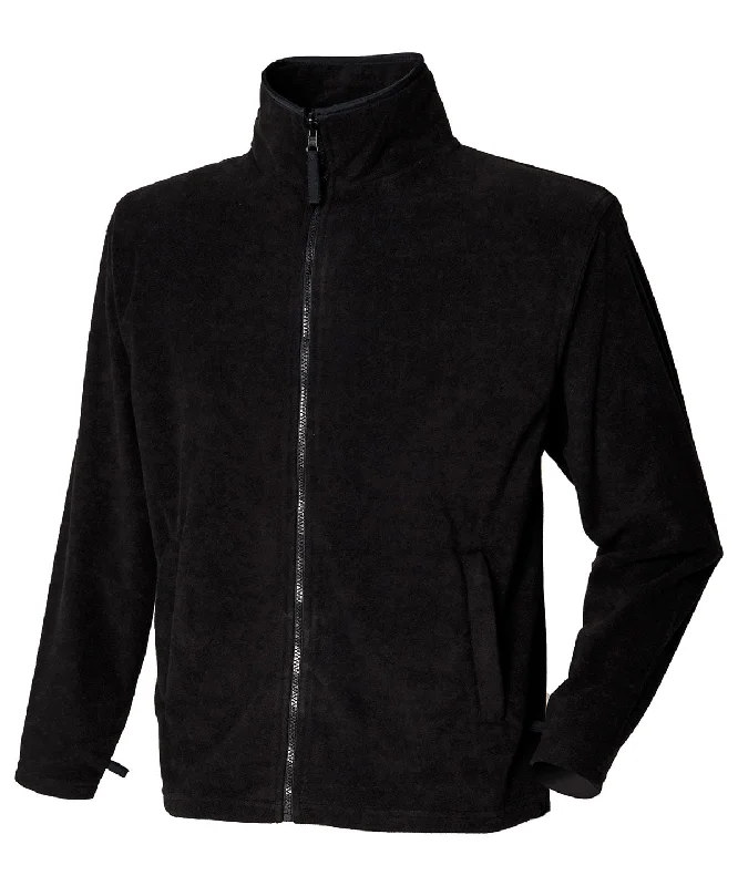 Layered JacketsBlack* - Microfleece jacket