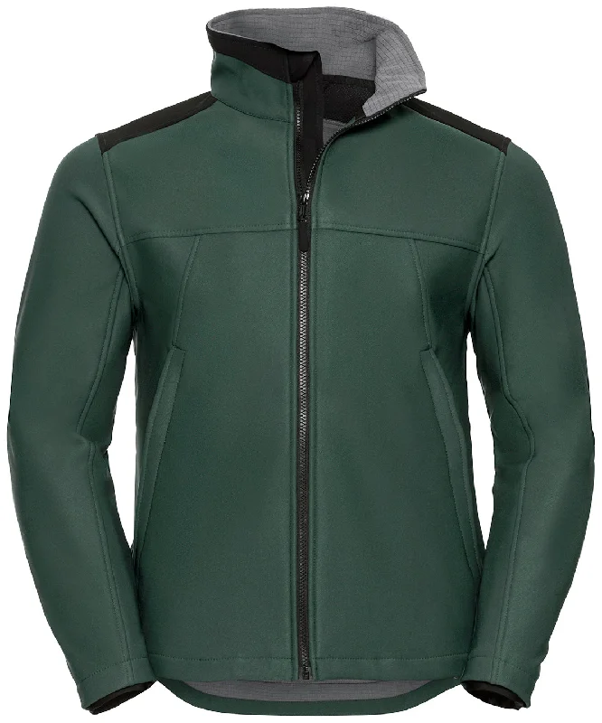 High-Fashion JacketsBottle Green - Workwear softshell jacket