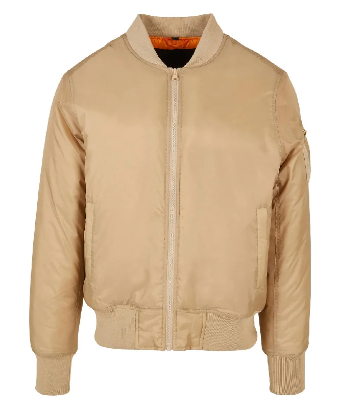 Faux Leather JacketsUnion Beige - Bomber jacket