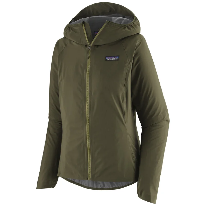 Sheer JacketsPatagonia Women's Pine Needle Green Dirt Roamer Jacket