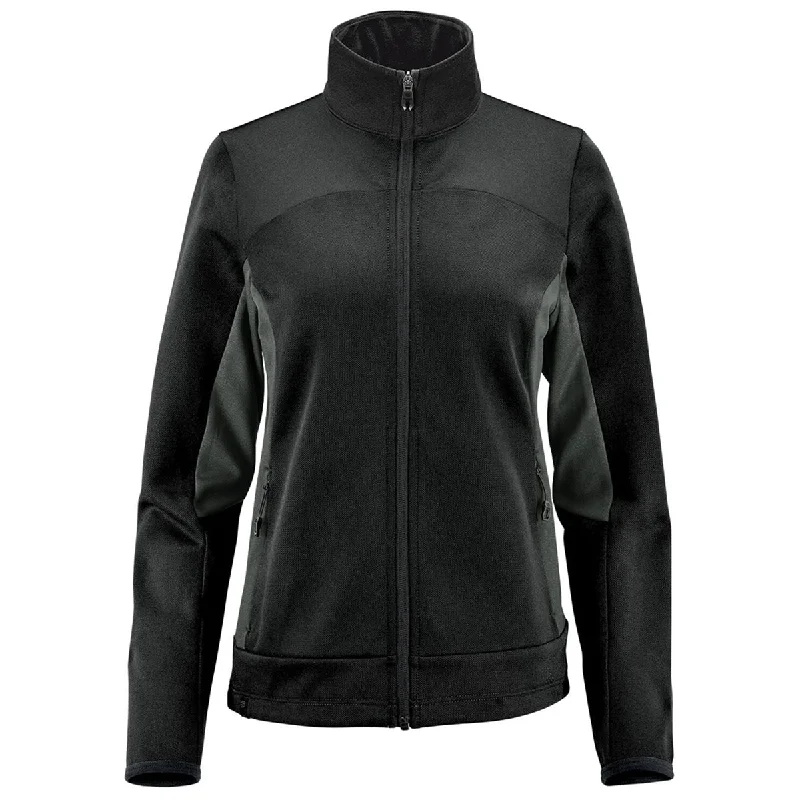 Cycling JacketsStormtech Women's Black/Graphite Appaloosa Knit Jacket