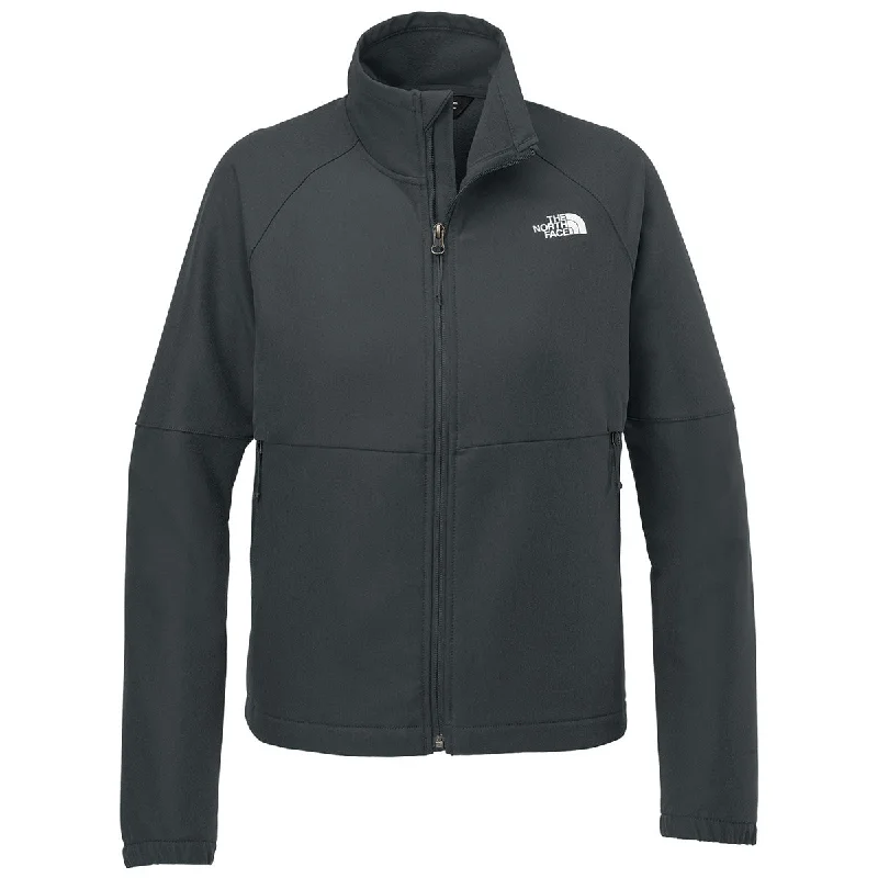 Cotton JacketsThe North Face Women's Asphalt Grey Dark Heather Barr Lake Soft Shell Jacket