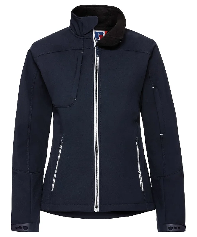 Pea CoatsFrench Navy - Women's Bionic softshell jacket