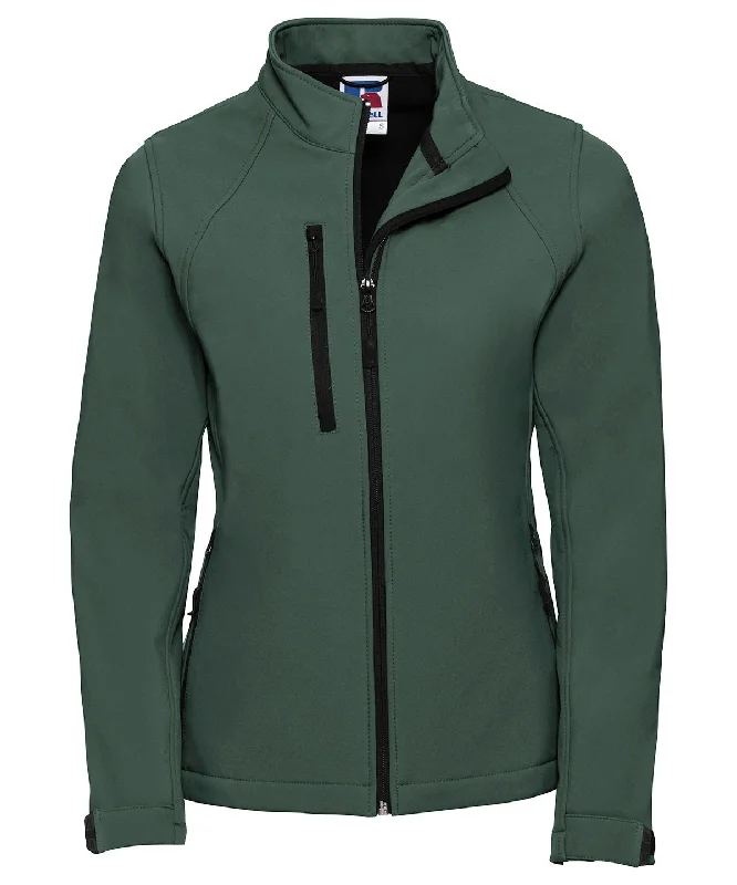 Corduroy JacketsBottle Green - Women's softshell jacket