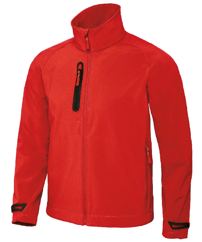 Nylon JacketsDeep Red - B&C X-Lite softshell /men