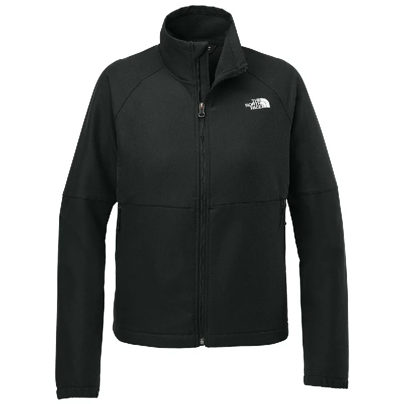 Sherpa JacketsThe North Face Women's TNF Black Heather Barr Lake Soft Shell Jacket