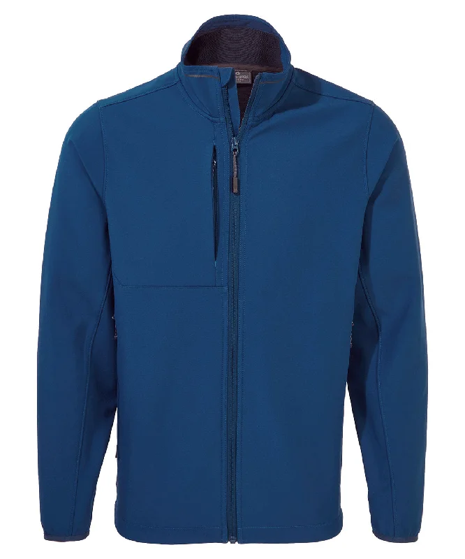 Rainproof JacketsPoseidon Blue - Expert Basecamp softshell jacket