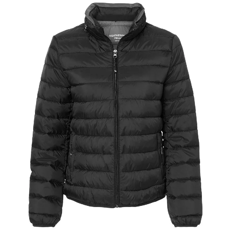 Sherpa JacketsWeatherproof Women's Black PillowPac Puffer Jacket