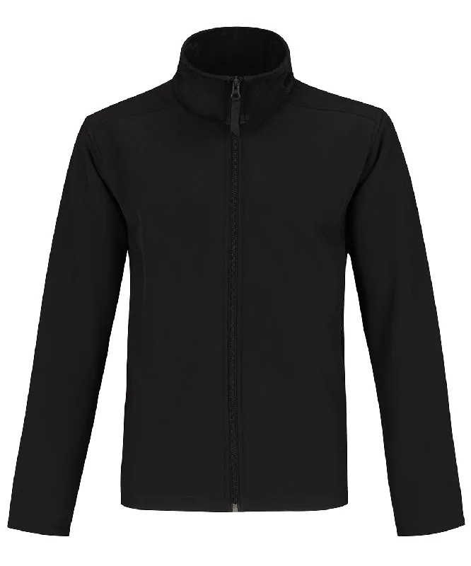 Ruffled JacketsBlack/Black Lining - B&C ID.701 Softshell jacket /men