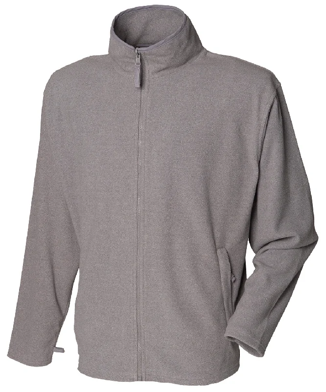 Painted JacketsHeather Grey - Microfleece jacket