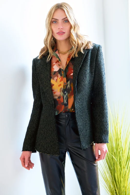 Polka Dot ShirtsBaxter Jacket Olive/Black Tweed