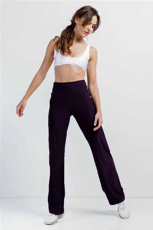 Denim ShortsBlack Berry Active Sporty Wide Leg Pants /1-2-2-1