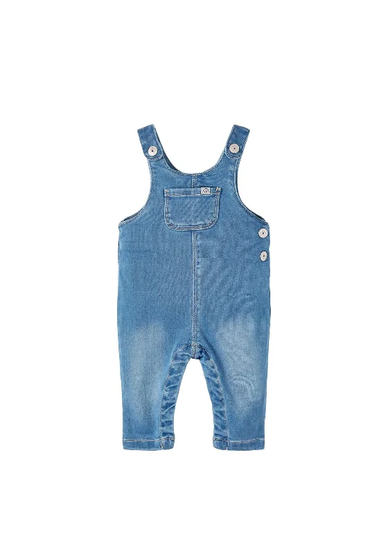 Denim vestName It Baby Girls Bella Dungarees, Medium Blue Denim