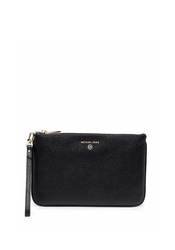 MICHAEL Michael Kors Jet Set Charm Clutch Bag, Black