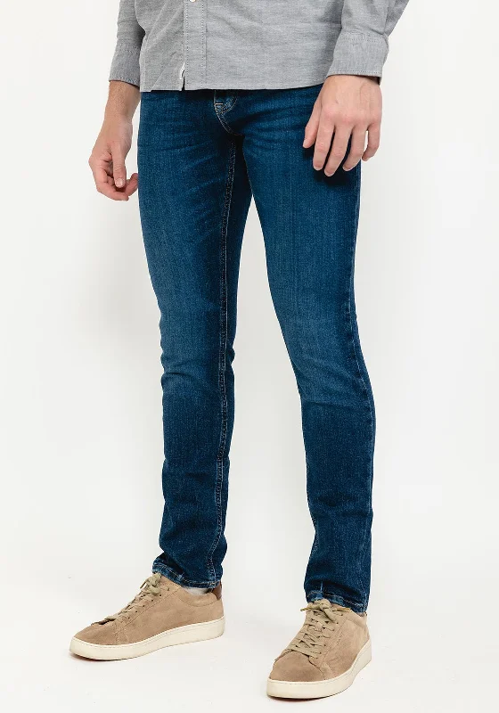 GapTommy Jeans Scanton Slim Jeans, Dark Denim