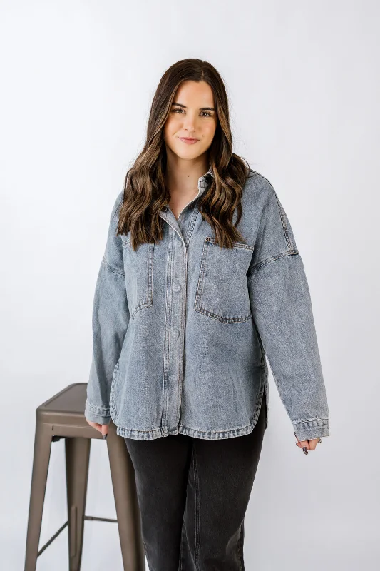 AnthropologieRemi Button Down Shirt | Denim