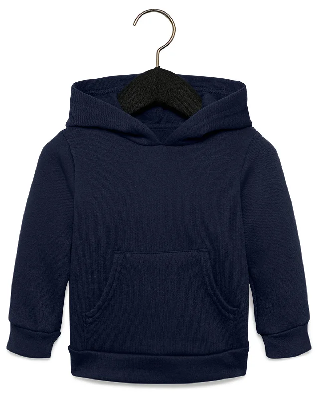 Slim Fit ShirtsBella + Canvas 3719T Toddler Sponge Fleece Pullover Hooded Sweatshirt