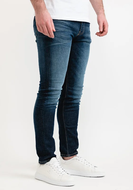 Denim trousersCalvin Klein Slim Fit Jeans, Worn Denim Dark