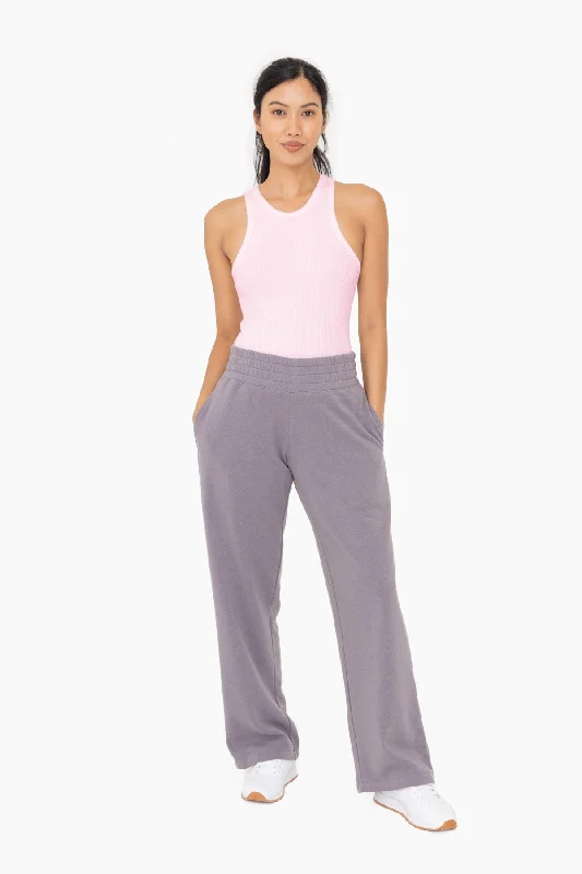 Flare PantsGray Fleece Lined Lounge Pants