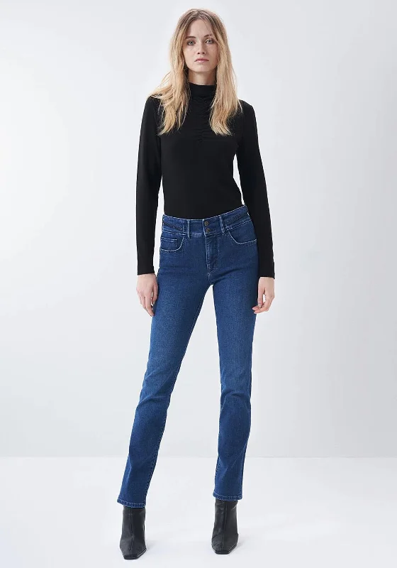 Levi'sSalsa Secret Slim Push In Jeans, Blue Denim