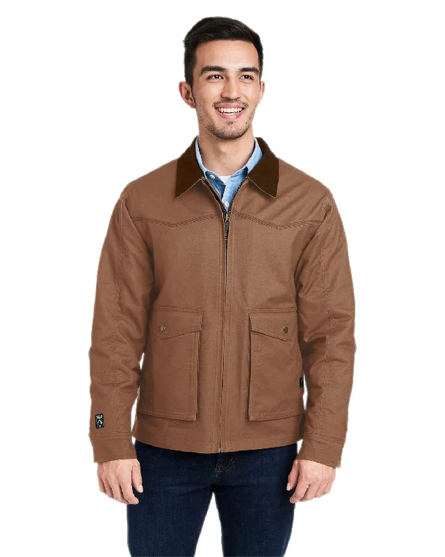 Leather-Paneled ShirtsDri Duck 5055DD Men's Yellowstone Dri Flex Canvas Jacket