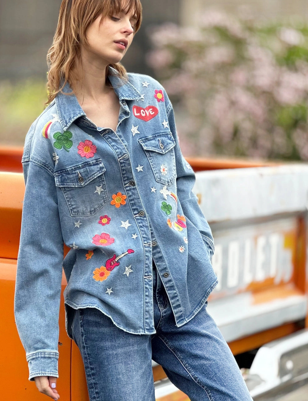 Cowboy musicFestival Denim Shirt