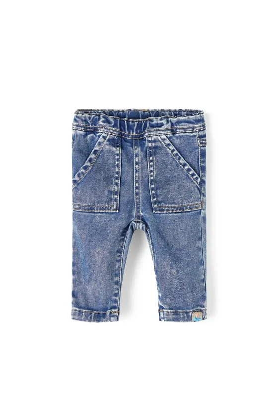 Bohemian denimName It Baby Boy Ryan Tapered Jeans, Medium Blue Denim