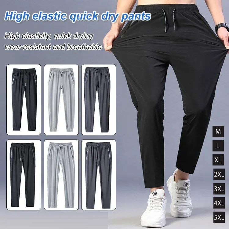 Plaid Pants49% OFF TODAY🔥2024 Summer Hot Sale💥Plus Size High elastic quick dry pants