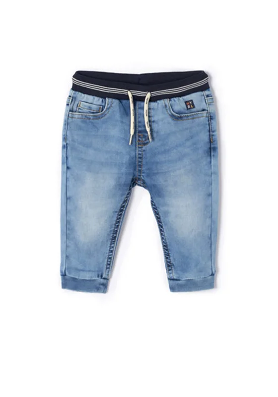 Business denimMayoral Baby Boy Soft Denim Jogger, Bleach Denim