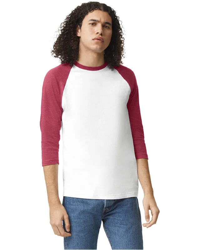 Designer ShirtsAmerican Apparel 2003CVC Unisex CVC Raglan T-Shirt