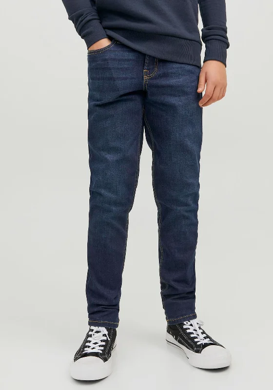 OverallJack & Jones Boy Glenn Original 550 Slim Jeans, Blue Denim