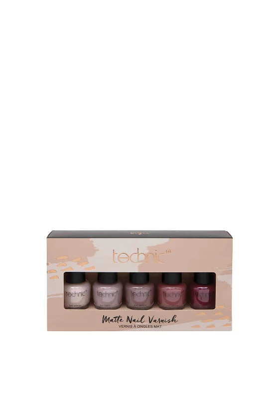 The Beauty Studio Technic Matte Nail Varnish Gift Set