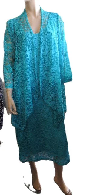 Tennis DressRTM Lace Dress (Size 26 Black or Aqua)