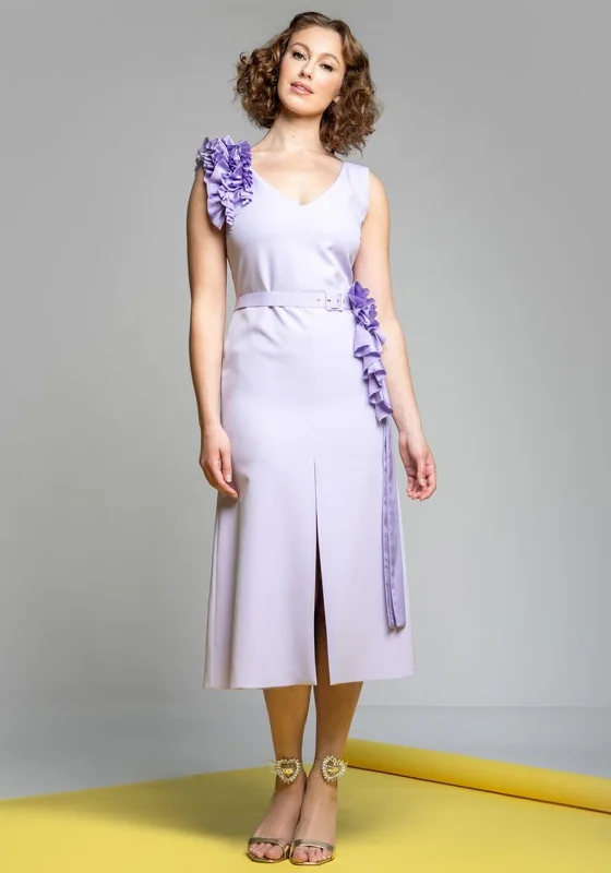 Hiking DressSisters by Caroline Kilkenny Allie Midi Dress, Lilac