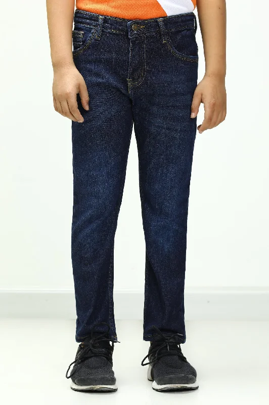 Denim tightDark Blue Slim Fit Denim Jeans