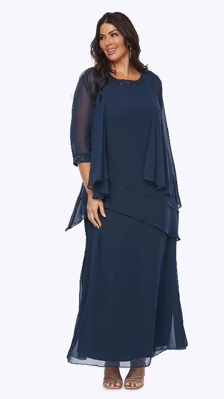 Slit DressLayla Jones Chiffon Long Dress