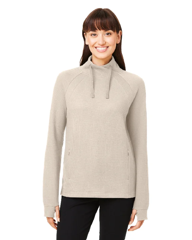 Ruffled ShirtsNorth End NE200W Ladies' Rhythm Waffle Pullover