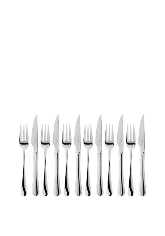 Judge Windsor 12 Piece Steak Knife & Fork Set