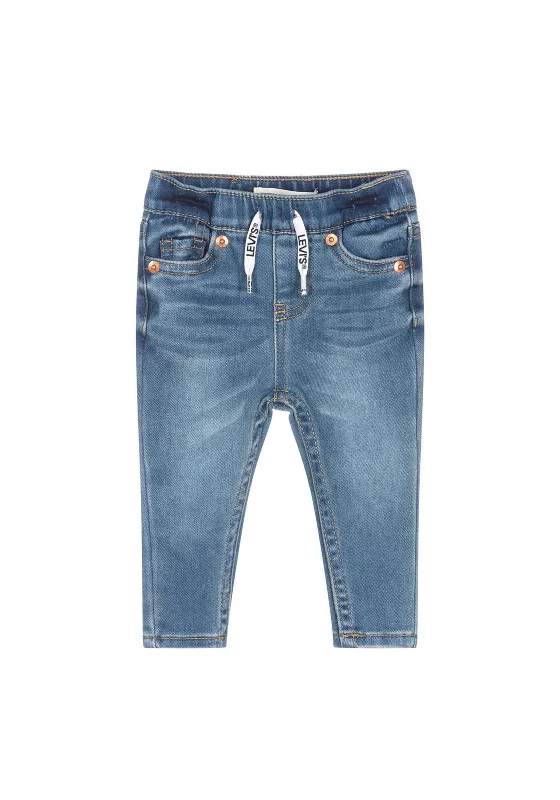 DieselLevis Baby Boy Skinny Taper Denim Jean, Blue