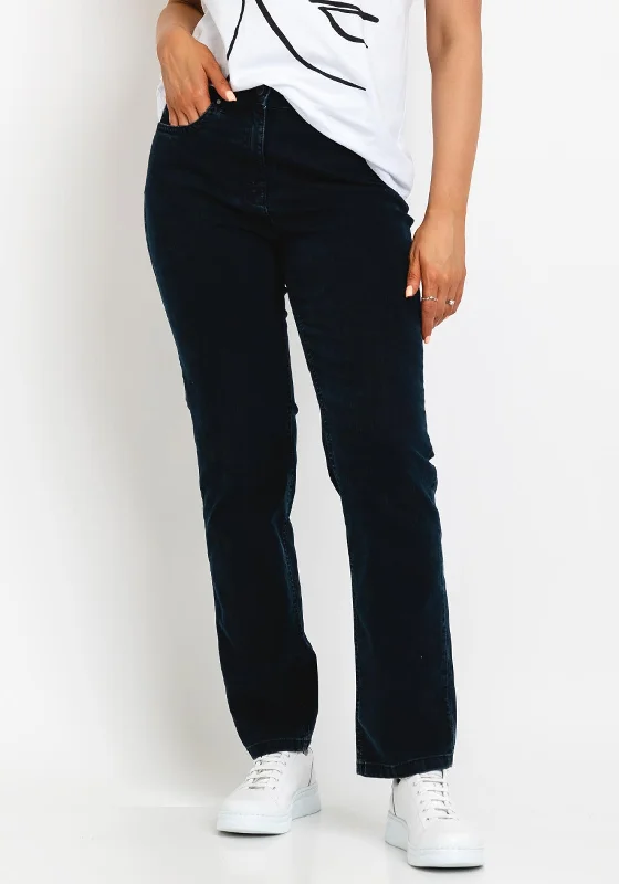 Denim with jacketZerres Greta Straight Leg Comfort Jeans, Dark Wash Denim