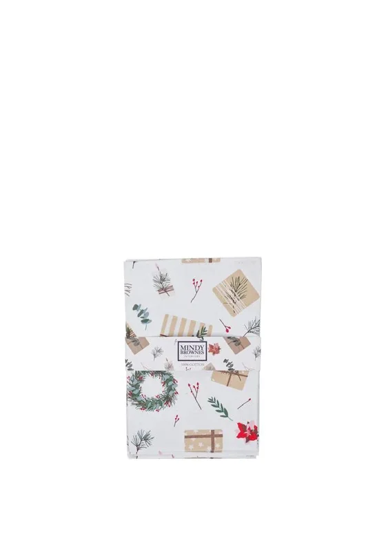 Mindy Brownes Christmas Spirit Napkins Set of 4