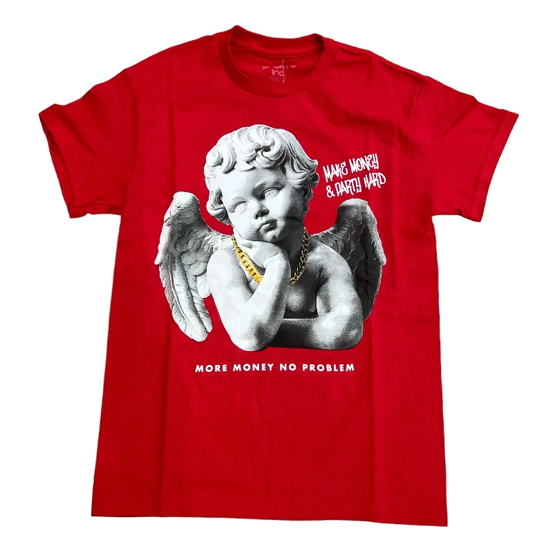 3Forty Make Money Tee (Red)Sheer T-Shirts