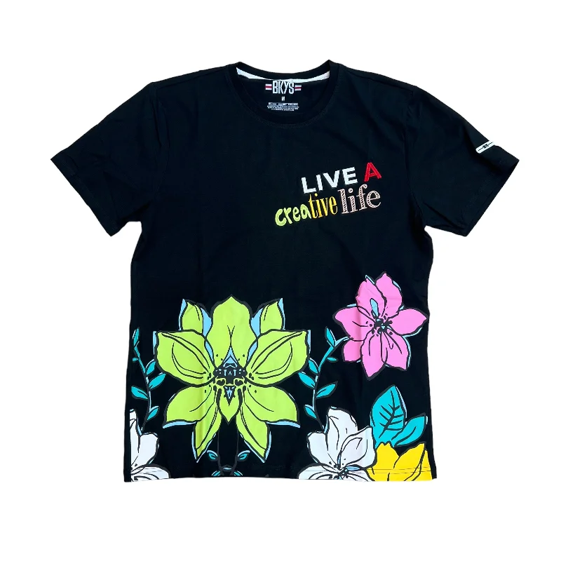 BKYS Live a Creative Life Tee (Black)V-Neck T-Shirts