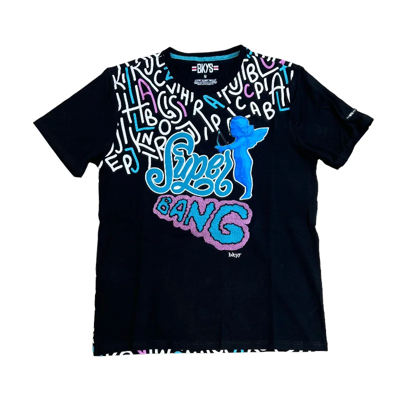 BKYS Super Bang Tee (Black)Ruffled T-Shirts