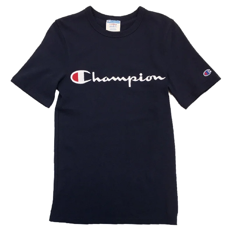 Champion Life Jock Tag Tee (Navy)Sleep T-Shirts