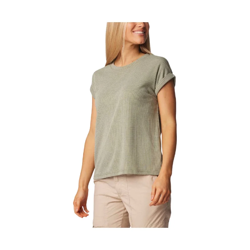 Columbia Women's Crystal Pine Tee - Canteen - ONLINE STORE CREDIT/EXCHANGE ONLYGym T-Shirts