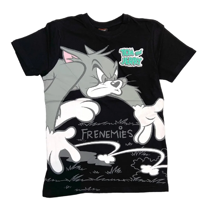 Tom and Jerry Seam Seal Print Tee (Black) / $16.99 2 for $30Sports Team T-Shirts