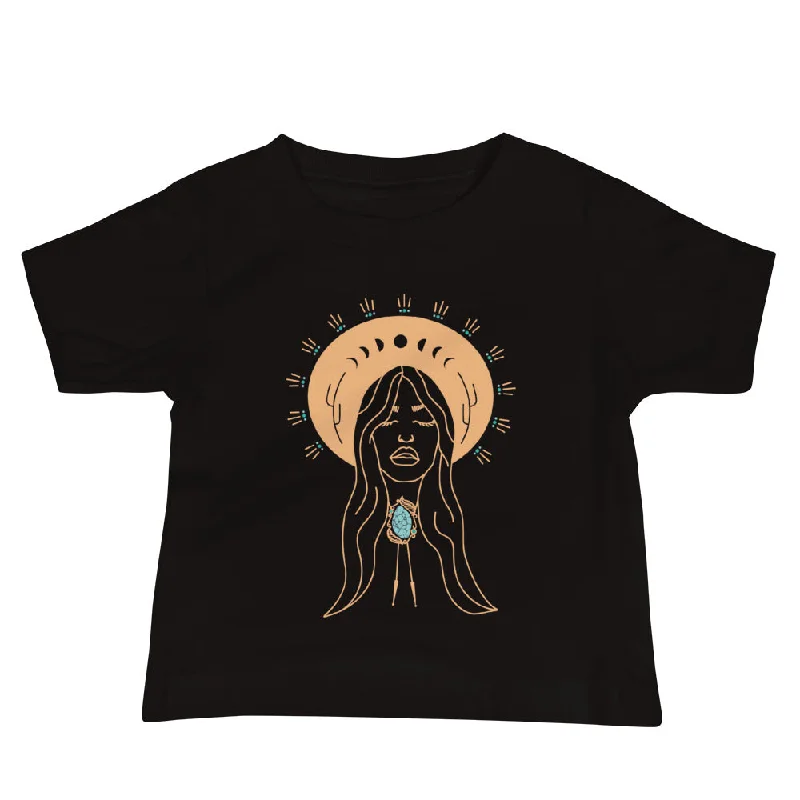 Desert Angel in Black- Baby TeeEmbroidered T-Shirts