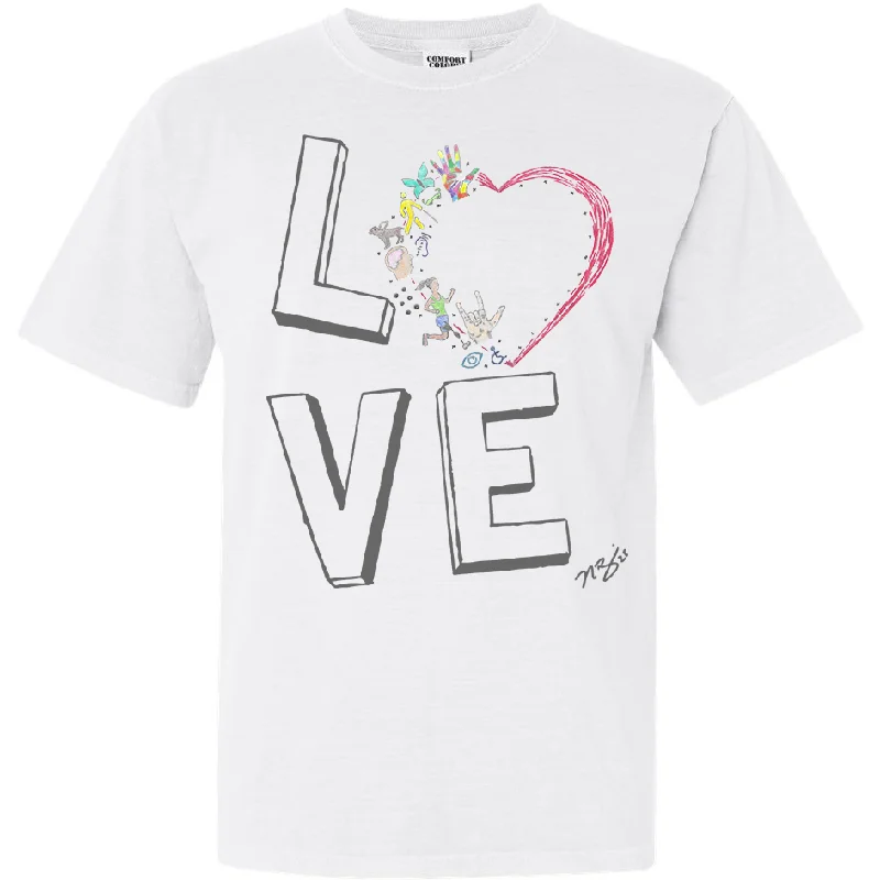 Disability Awareness Day LOVE TeeFleece T-Shirts