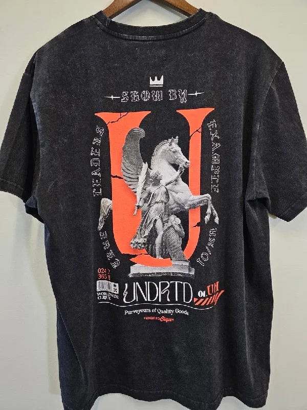 Highly Undrtd True Leaders Washed Tee (Black)Limited Edition T-Shirts